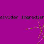 alvidar ingredient
